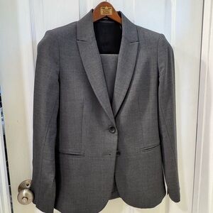 Theory Carissa Grey Women’s Wool Blazer